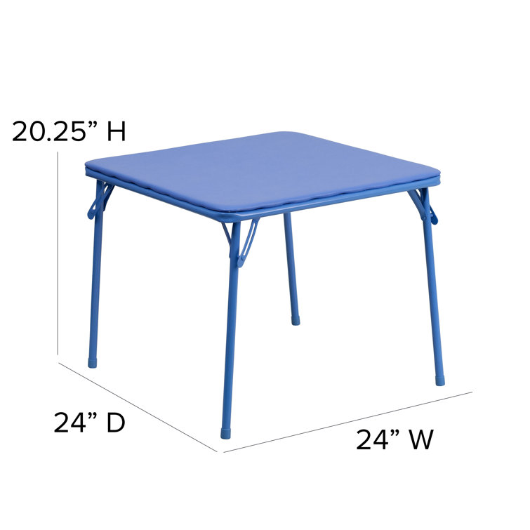 Kids foldable table 2024 and chair set